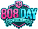 808 Day Pool Party - Logo